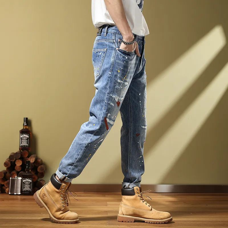 SANTASTIC Jeans Men Blue-6