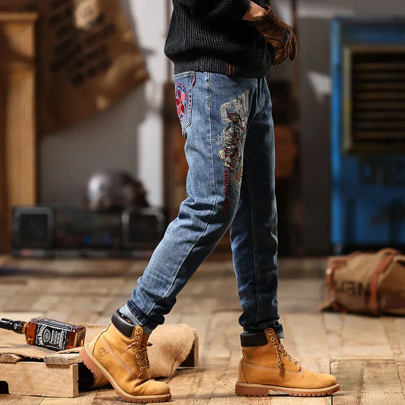 SANTASTIC Jeans Men Blue-6