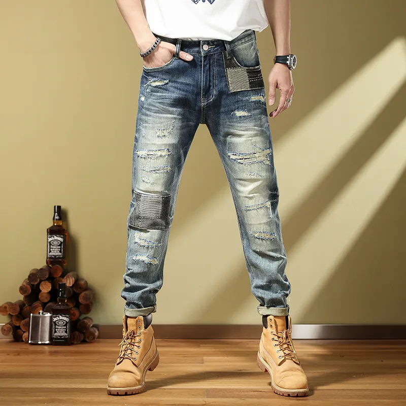 SANTASTIC Jeans Men Blue-2
