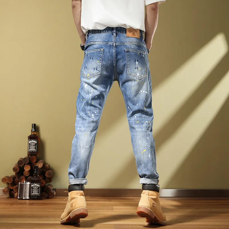 SANTASTIC Jeans Men Blue-5