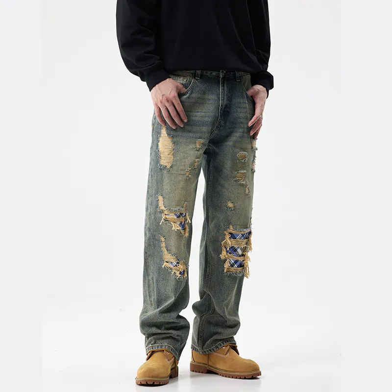 SANTASTIC Jeans Men's Vintage Blue-5