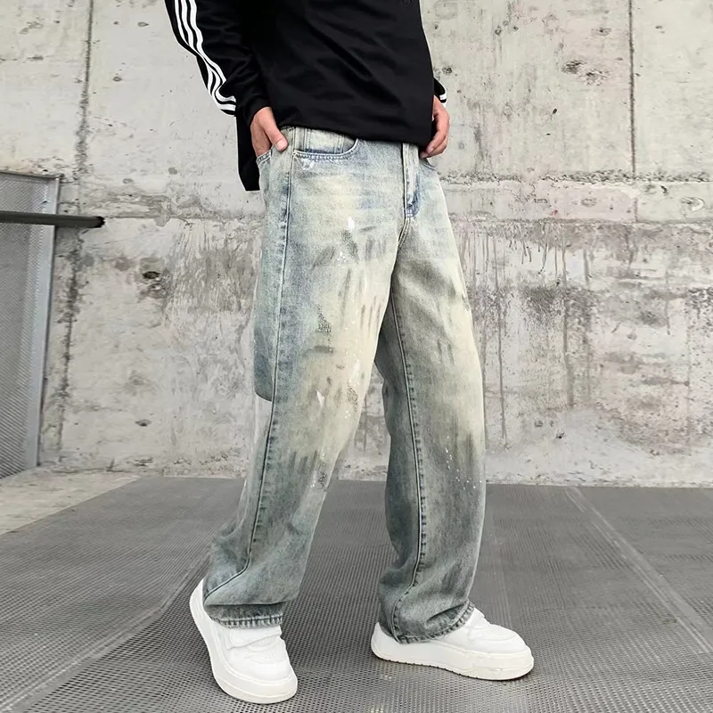 SANTASTIC Jeans Men's Gray Blue-5