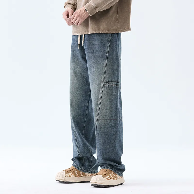 SANTASTIC Cargo Pants Men's Blue-2