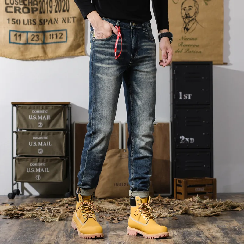 SANTASTIC Jeans Men's Millet Dust Blue-5