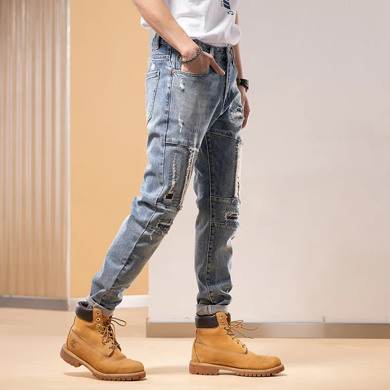 SANTASTIC Jeans Men Blue-5