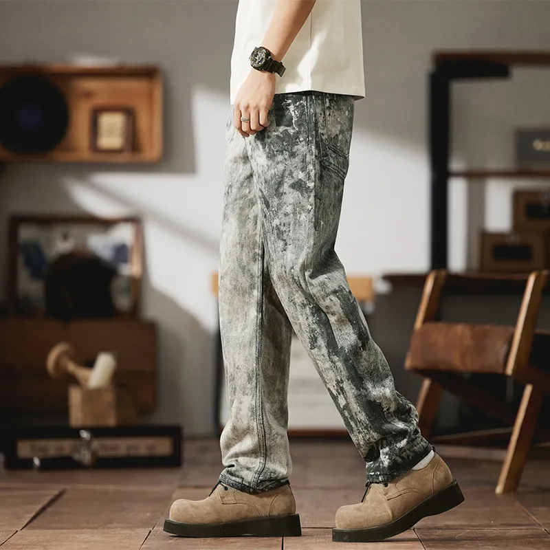 SANTASTIC Jeans Unisex Black Gray-4