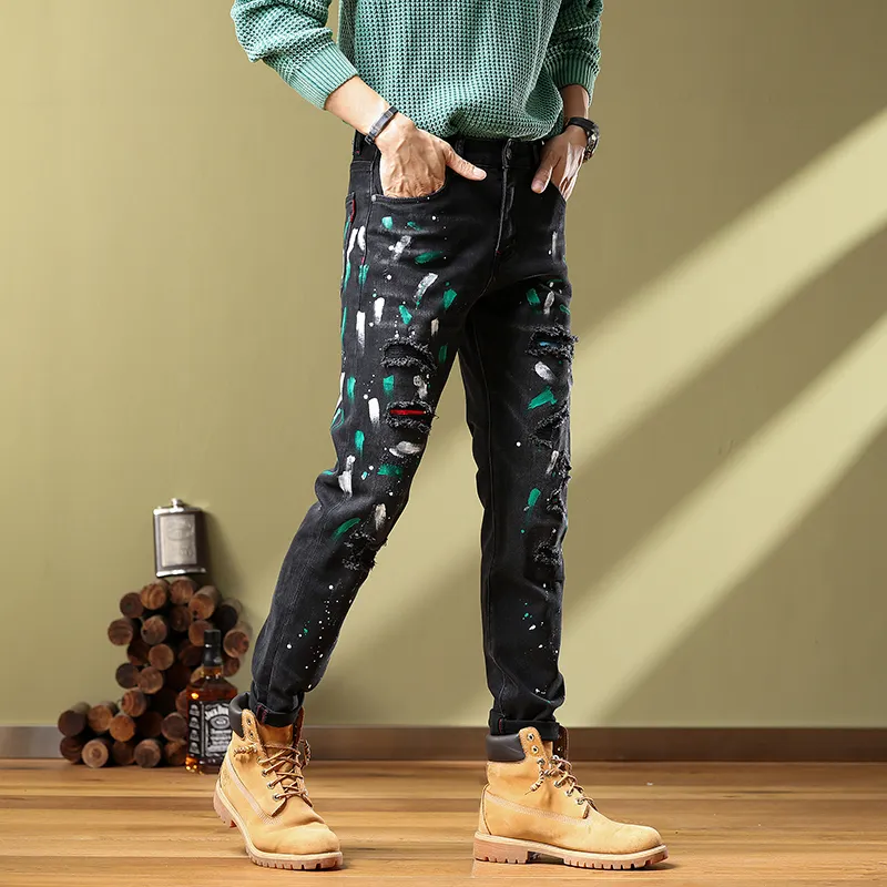 SANTASTIC Jeans Men Black-5