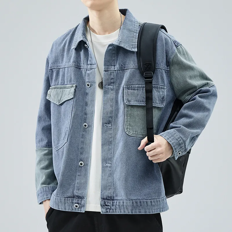 SANTASTIC Denim Jackets Men-11