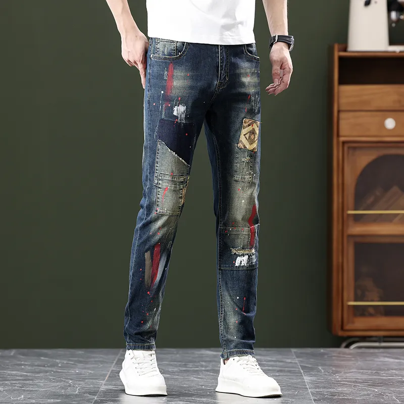 SANTASTIC Jeans Men's Dark Blue-5
