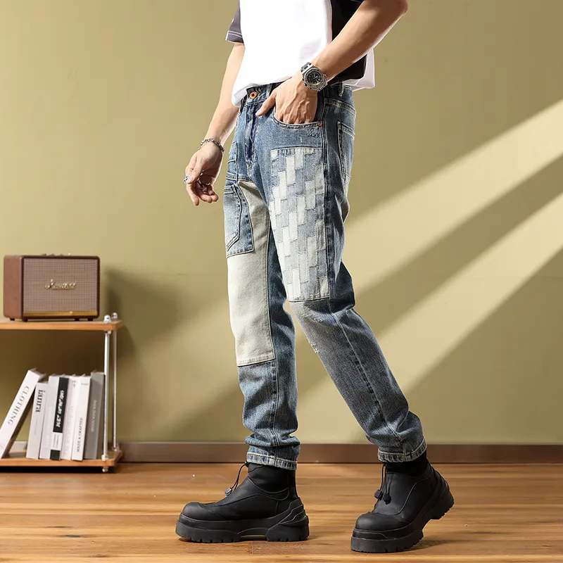 SANTASTIC Jeans Men Blue-3