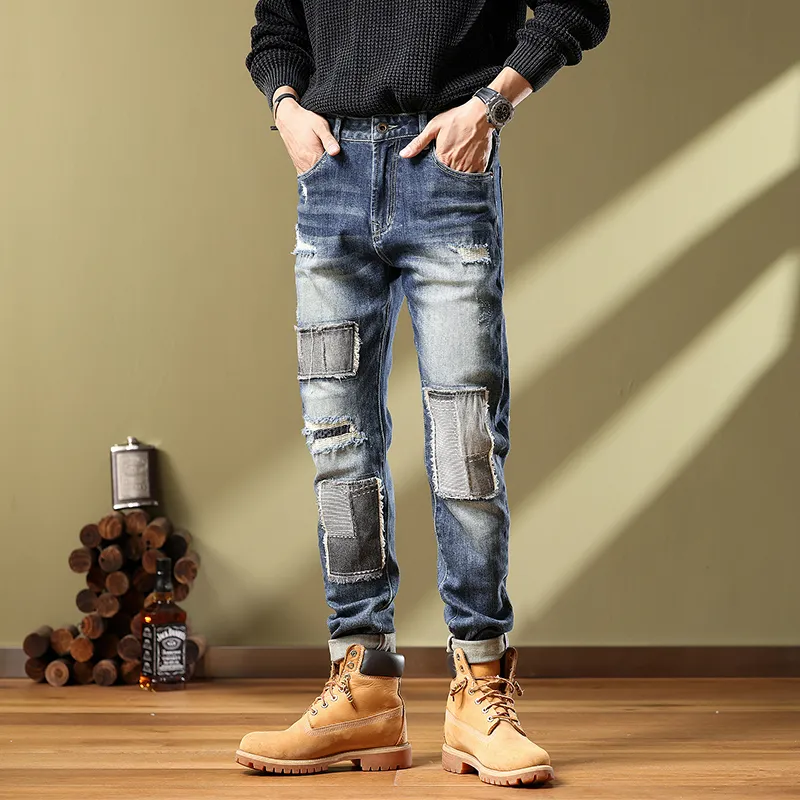 SANTASTIC Jeans Men Blue-5