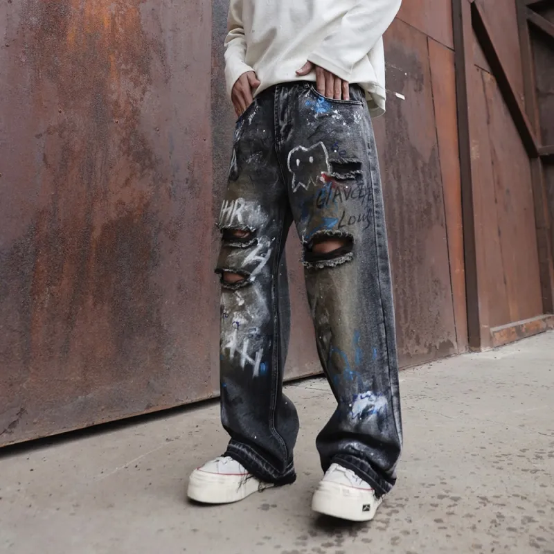 SANTASTIC Jeans Unisex Black-4