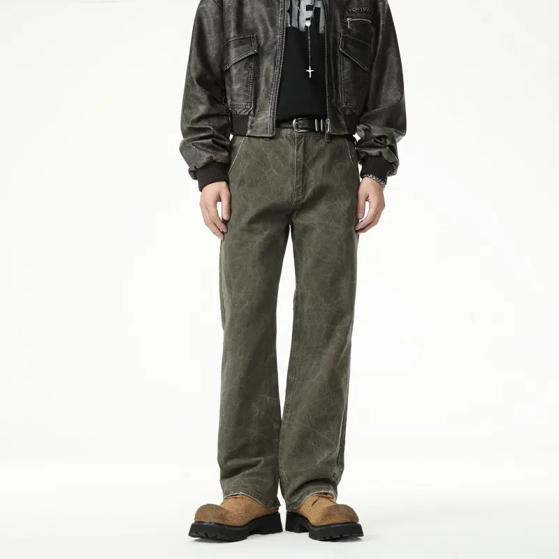 SANTASTIC Jeans Men's Gray Green-2
