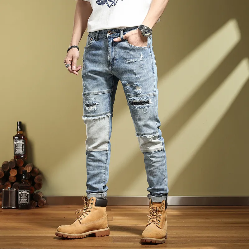 SANTASTIC Jeans Men Blue-6