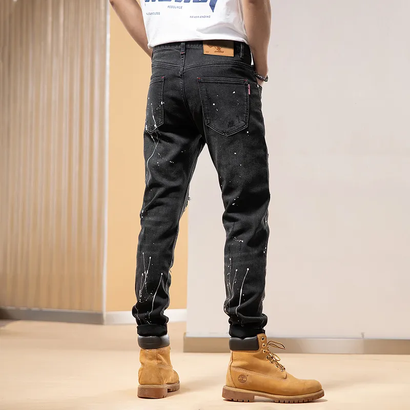 SANTASTIC Jeans Men Black-5