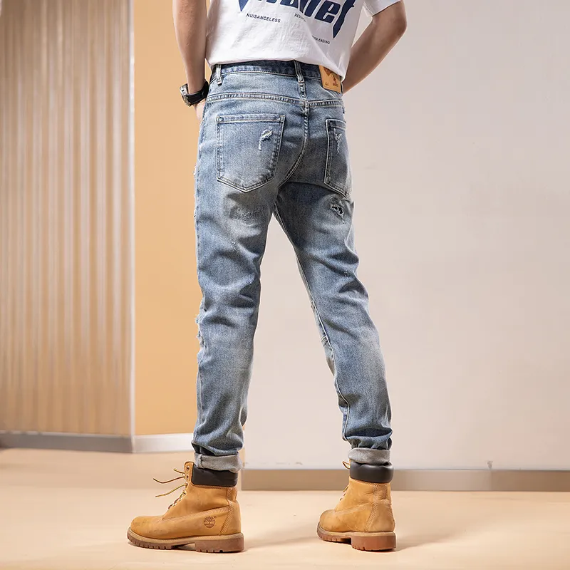 SANTASTIC Jeans Men Blue-6
