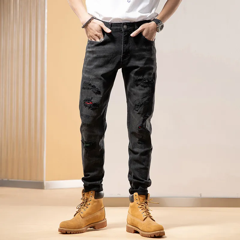 SANTASTIC Jeans Men Black-4
