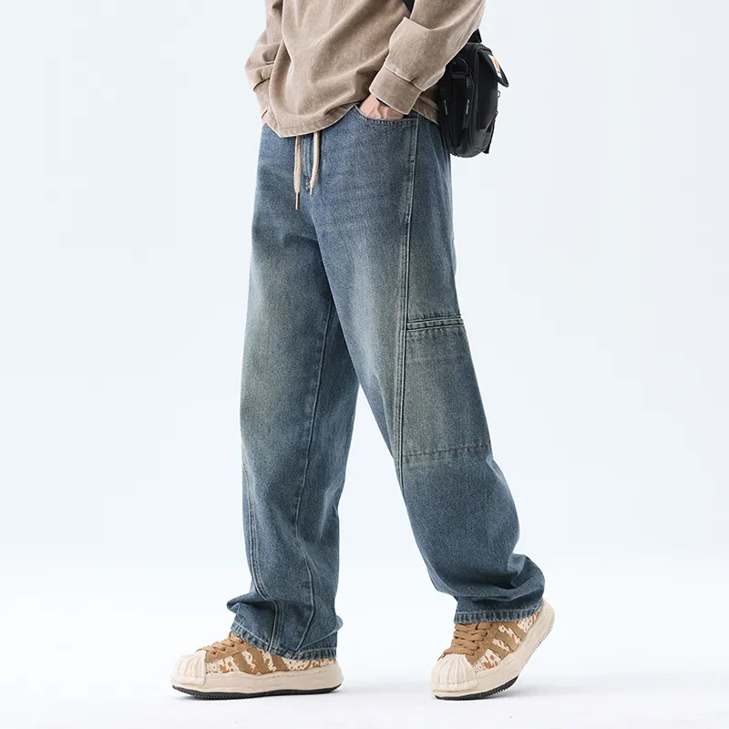 SANTASTIC Cargo Pants Men's Blue-4