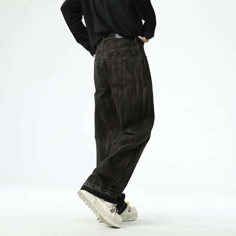 SANTASTIC Jeans Men's Dirty Black-5