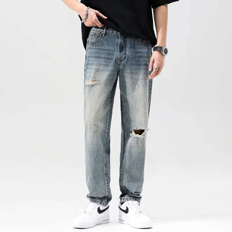 SANTASTIC Jeans Men's Vintage Blue-3