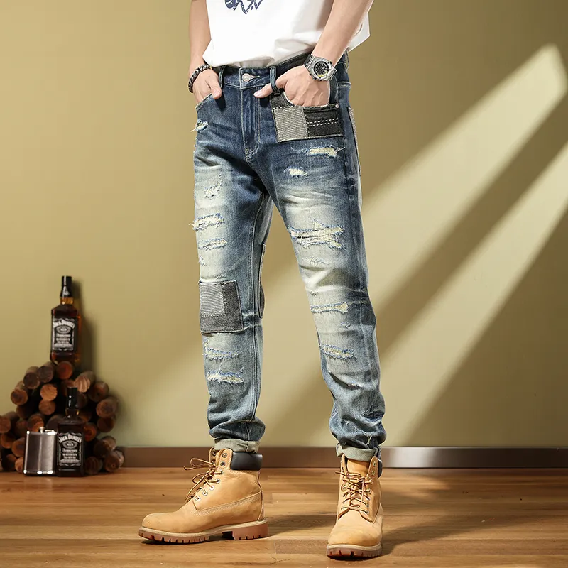 SANTASTIC Jeans Men Blue-3