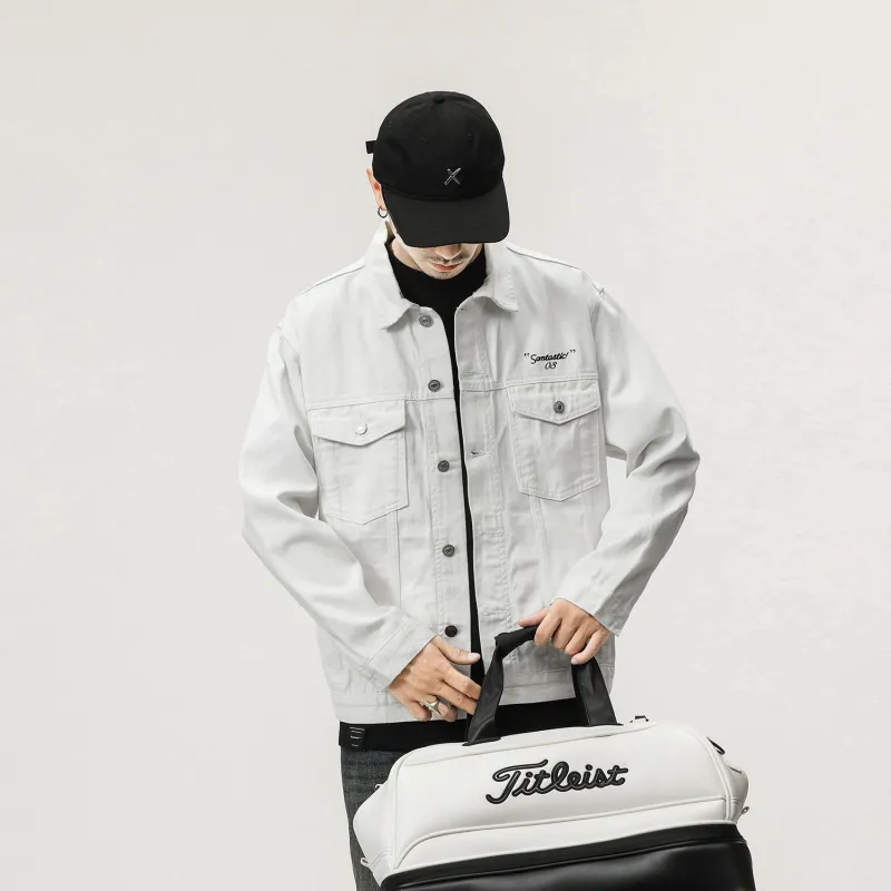 SANTASTIC Denim Jackets Men-20