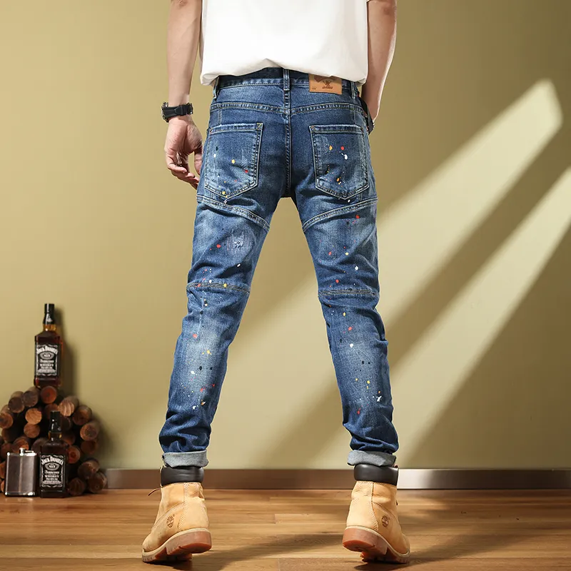 SANTASTIC Jeans Men Blue-6