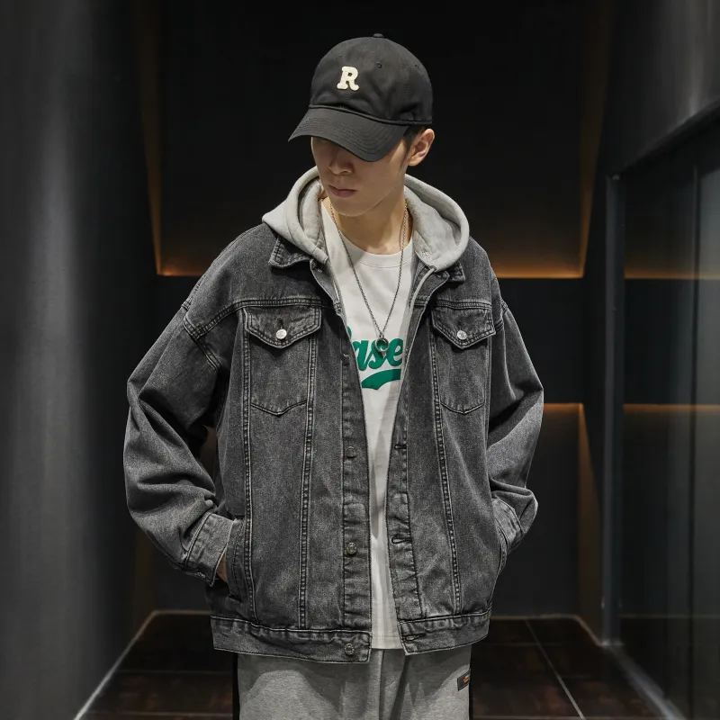 SANTASTIC Denim Jackets Men-10