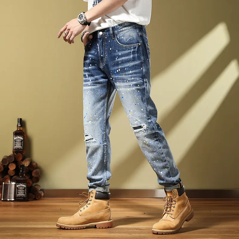 SANTASTIC Jeans Men Blue-6