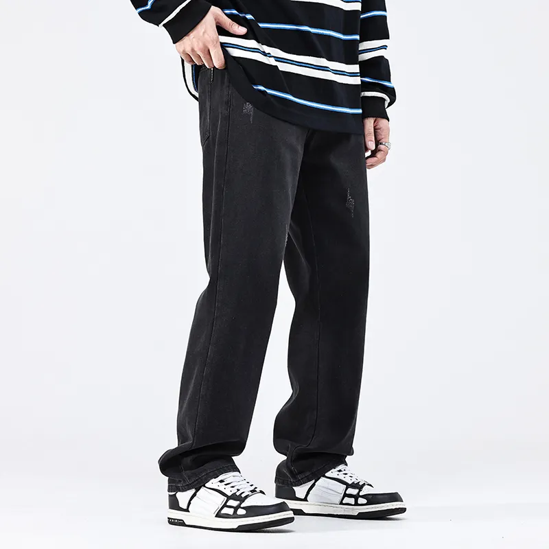 SANTASTIC Jeans Men Black Fleece-Lined-5