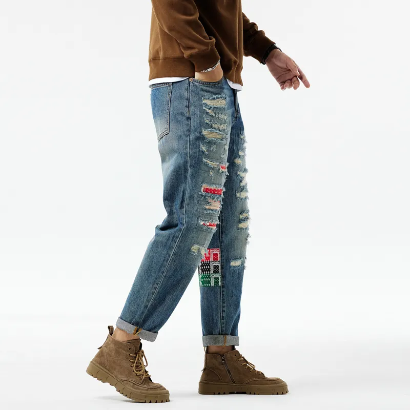 SANTASTIC Jeans Men's Dark Blue-5
