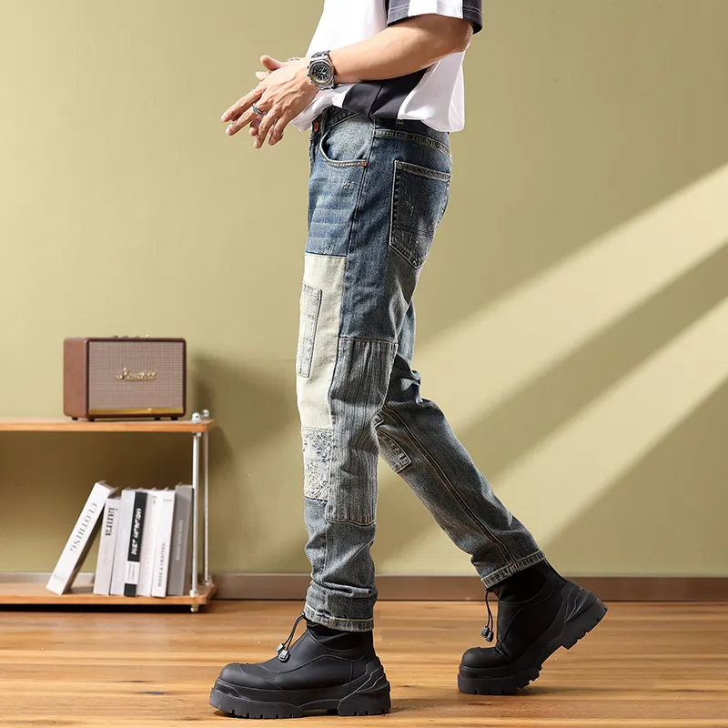 SANTASTIC Jeans Men Blue-4