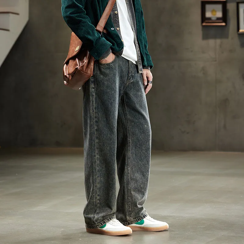 SANTASTIC Jeans Men's Vintage Wall Green-6