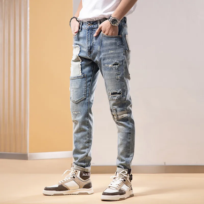SANTASTIC Jeans Men Blue-3