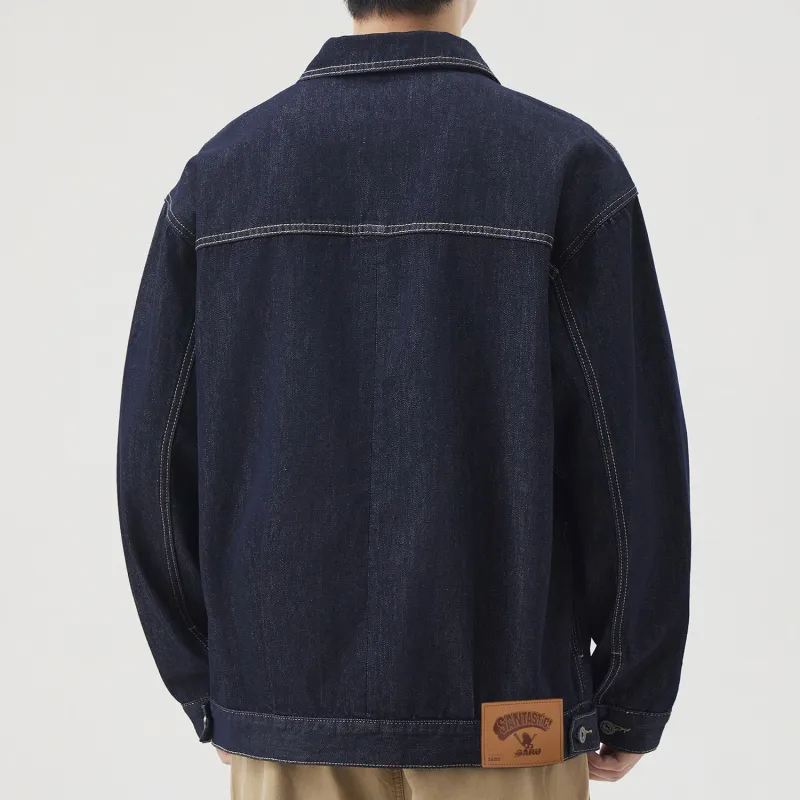 SANTASTIC Denim Jacket Men's Original Indigo-7