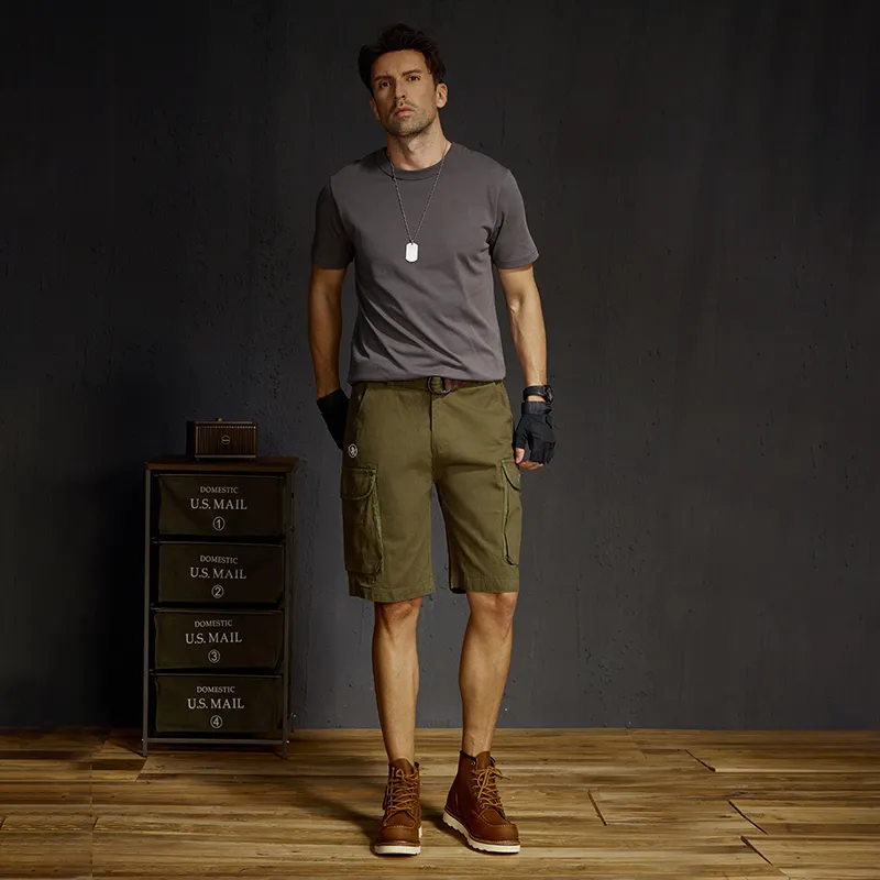 SANTASTIC Cargo Shorts Men-17