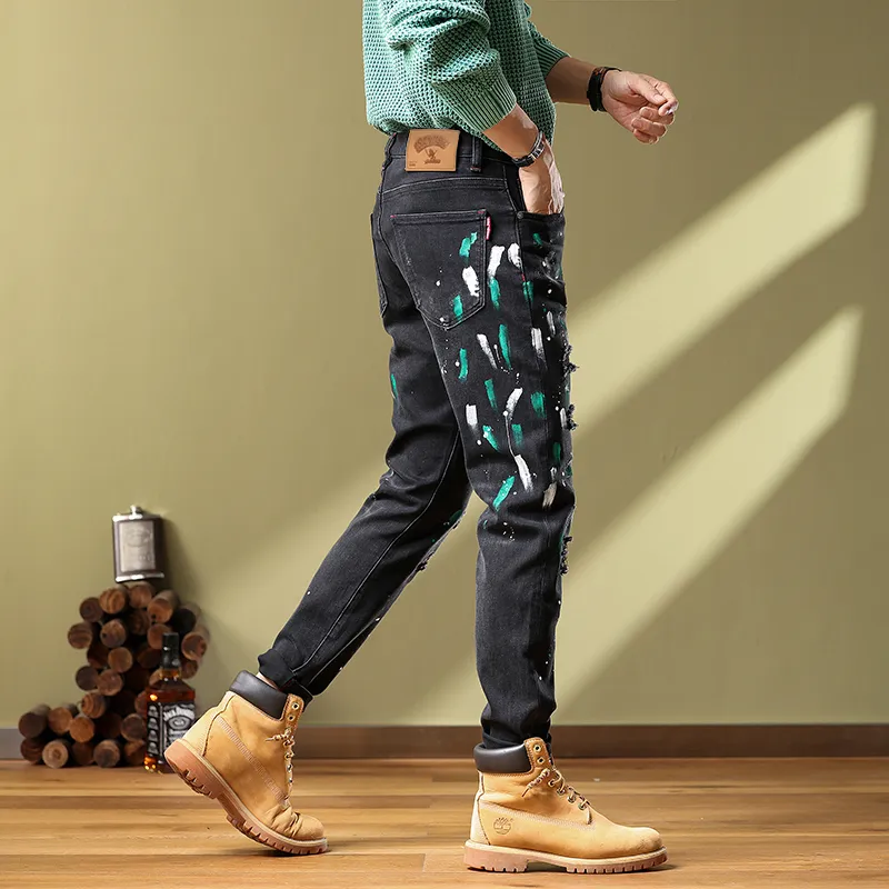 SANTASTIC Jeans Men Black-7