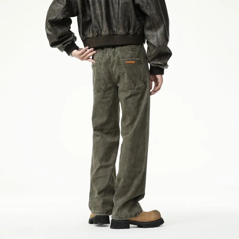 SANTASTIC Jeans Men's Gray Green-5