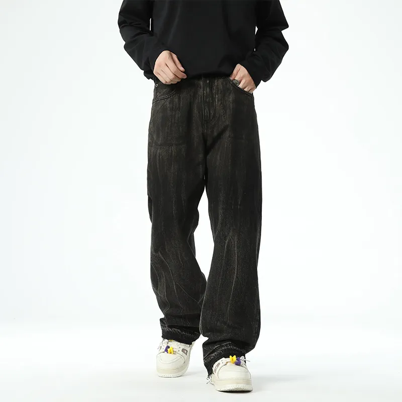 SANTASTIC Jeans Men's Dirty Black-3