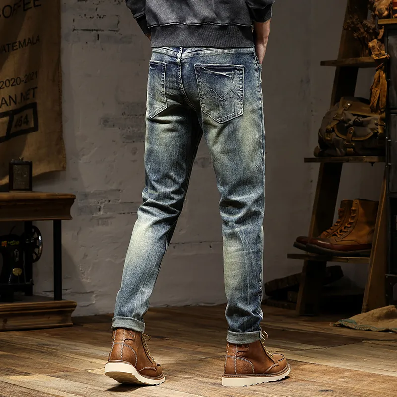 SANTASTIC Jeans Men's Vintage Blue-6