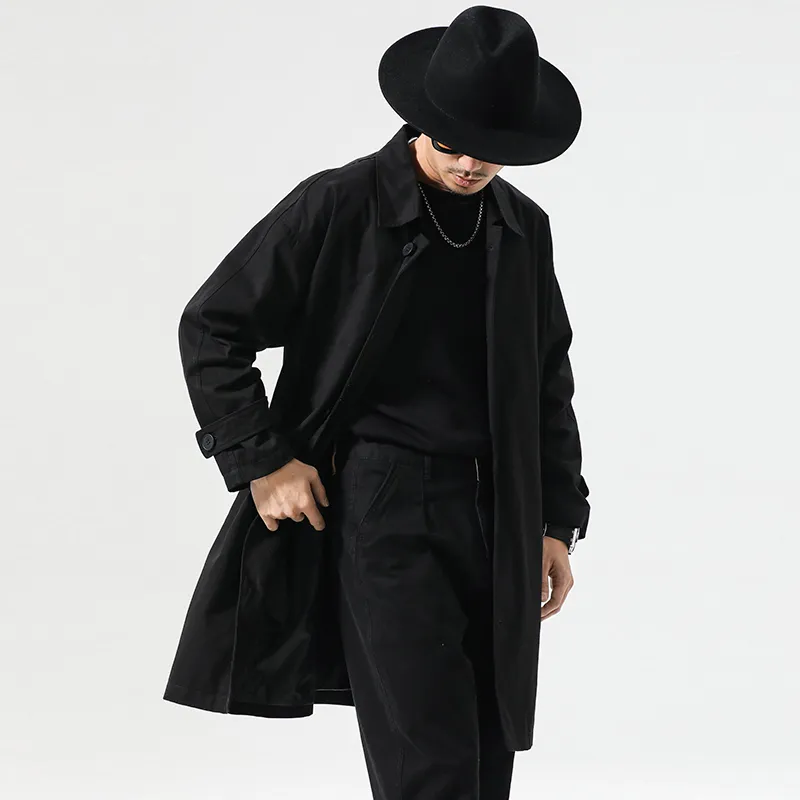 SANTASTIC Trench Coats Men-10