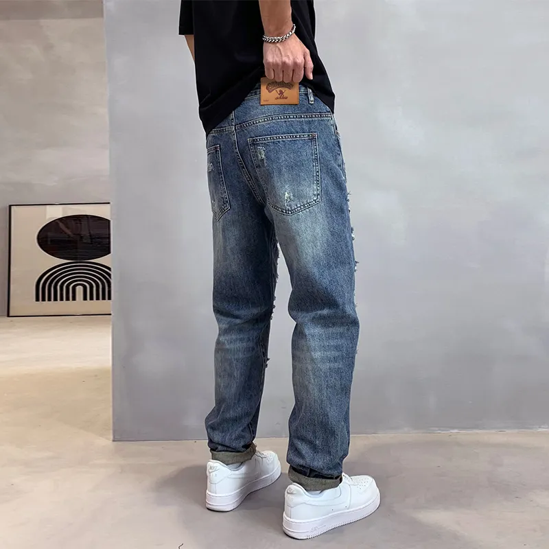 SANTASTIC Jeans Men Dark Blue-6