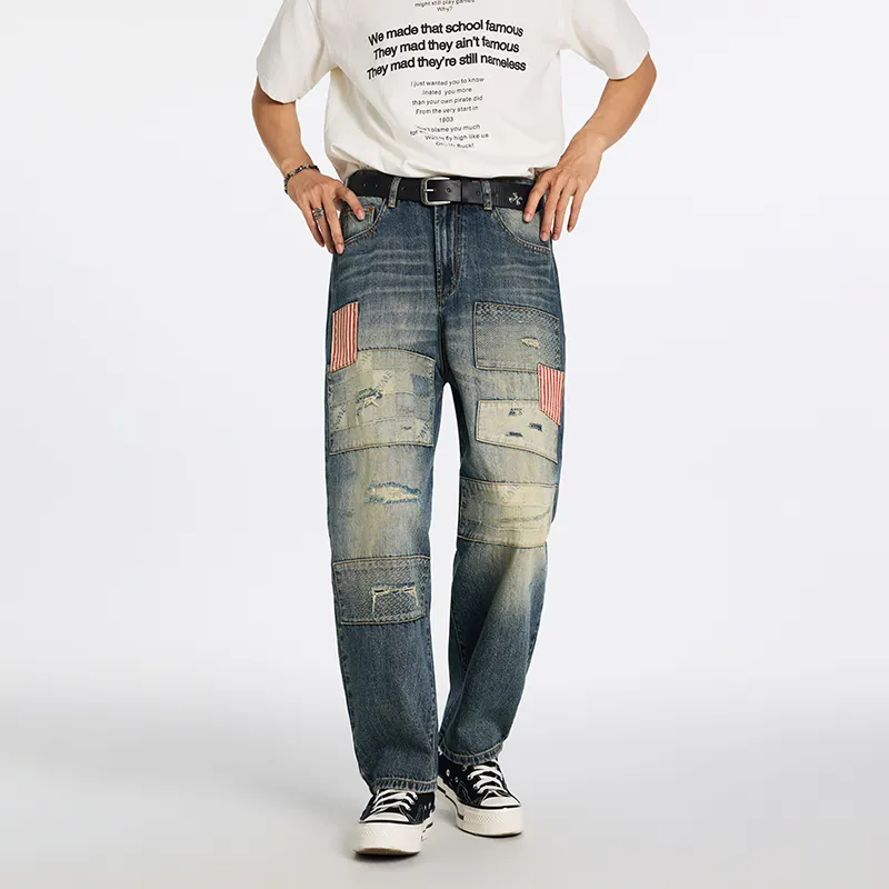 SANTASTIC Jeans Men Blue-5