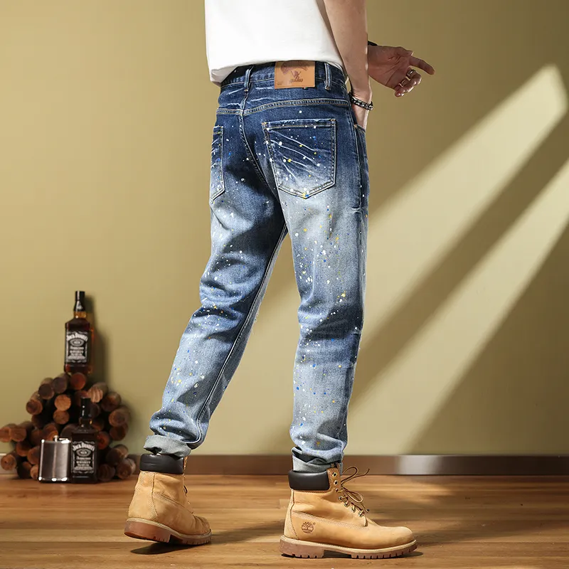 SANTASTIC Jeans Men Blue-4
