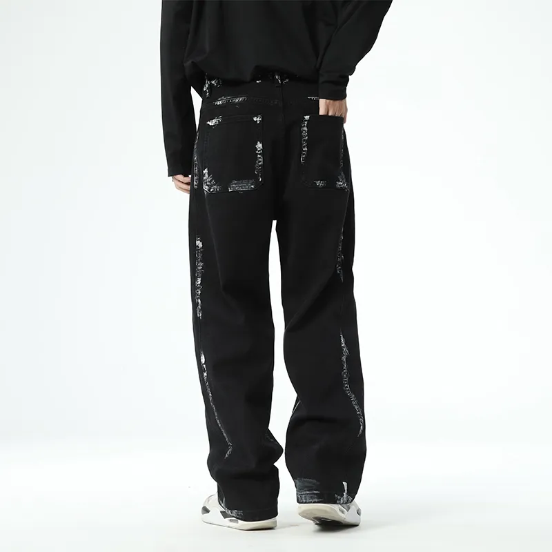 SANTASTIC Jeans Men's Dirty Black-3