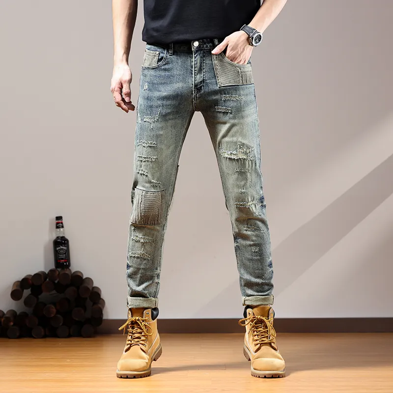 SANTASTIC Jeans Men's Nostalgic Yellow-2