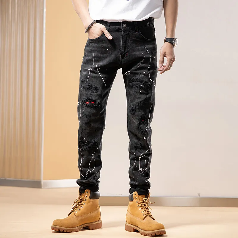 SANTASTIC Jeans Men Black-4