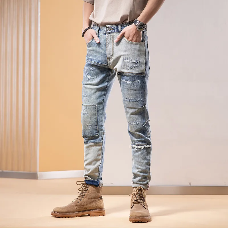 SANTASTIC Jeans Men Blue-4