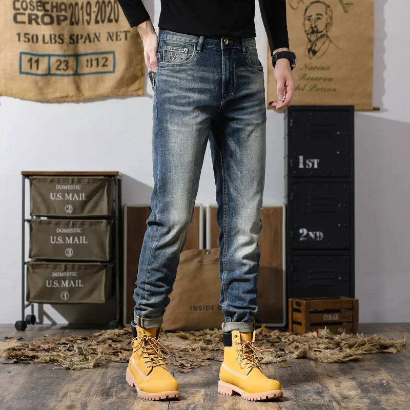 SANTASTIC Jeans Men's Hong Kong Chic Blue-5
