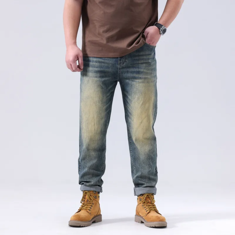 SANTASTIC Jeans Men's Oil Wax Yellow-2